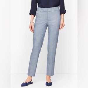 LOFT Light Blue Pencil Pants | Ankle Straight Leg Trousers Size 6 NWT